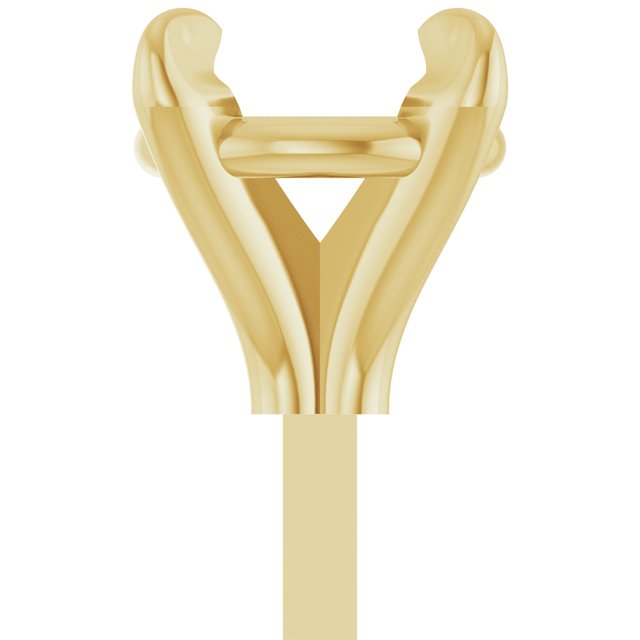 Round 4 Claw Basket Pre-Notched Peg Setting Blank Finding