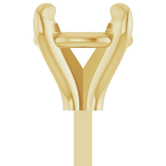 Round 4 Claw Basket Pre-Notched Peg Setting Blank Finding