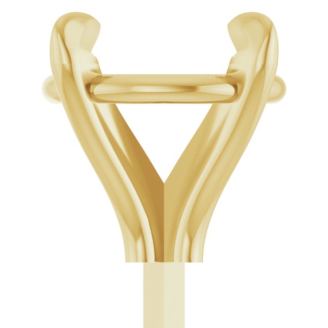 Round 4 Claw Basket Pre-Notched Peg Setting Blank Finding