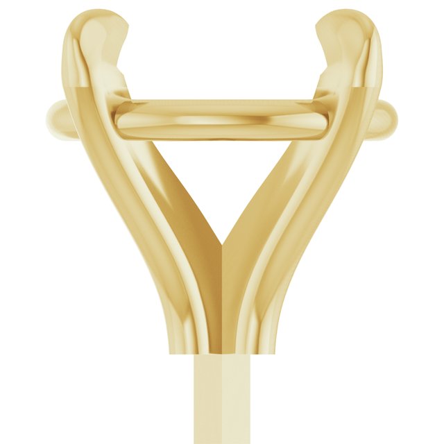 Round 4 Claw Basket Pre-Notched Peg Setting Blank Finding