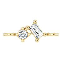 Toi Et Moi Diamond Link Necklace Bracelet Center Connector