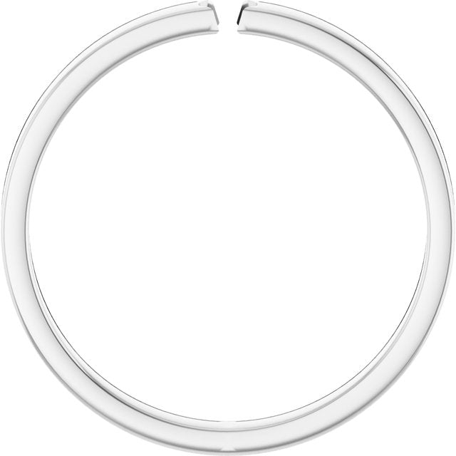 Flat Concave-End Open Shank