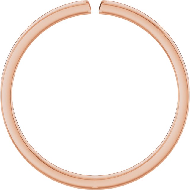Flat Concave-End Open Shank