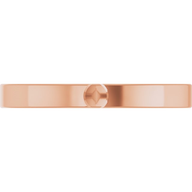 Flat Concave-End Open Shank