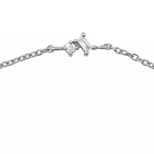 Toi Et Moi Diamond Accented Link Chain Bracelets
