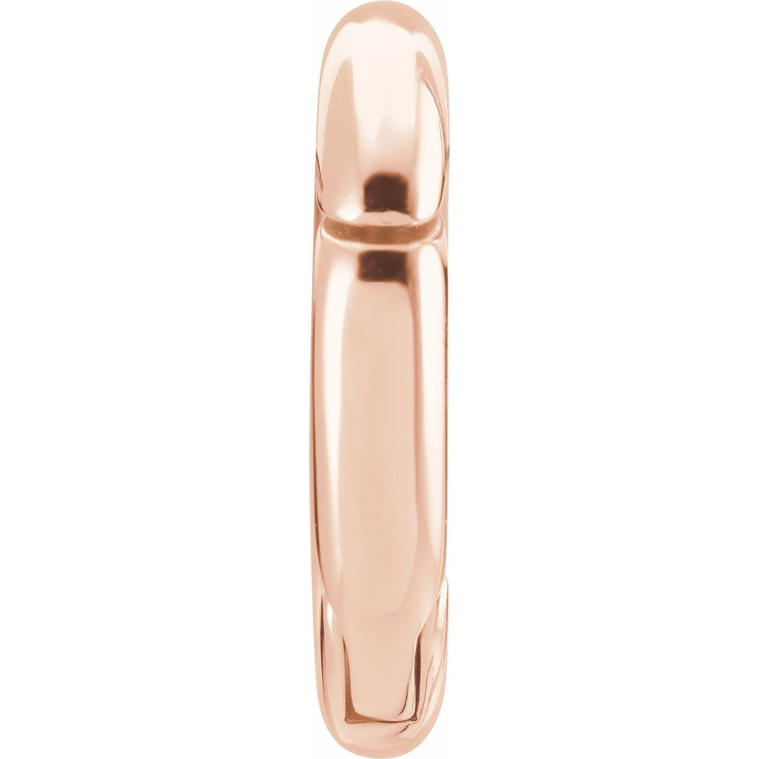 14K rose gold charm clasp.