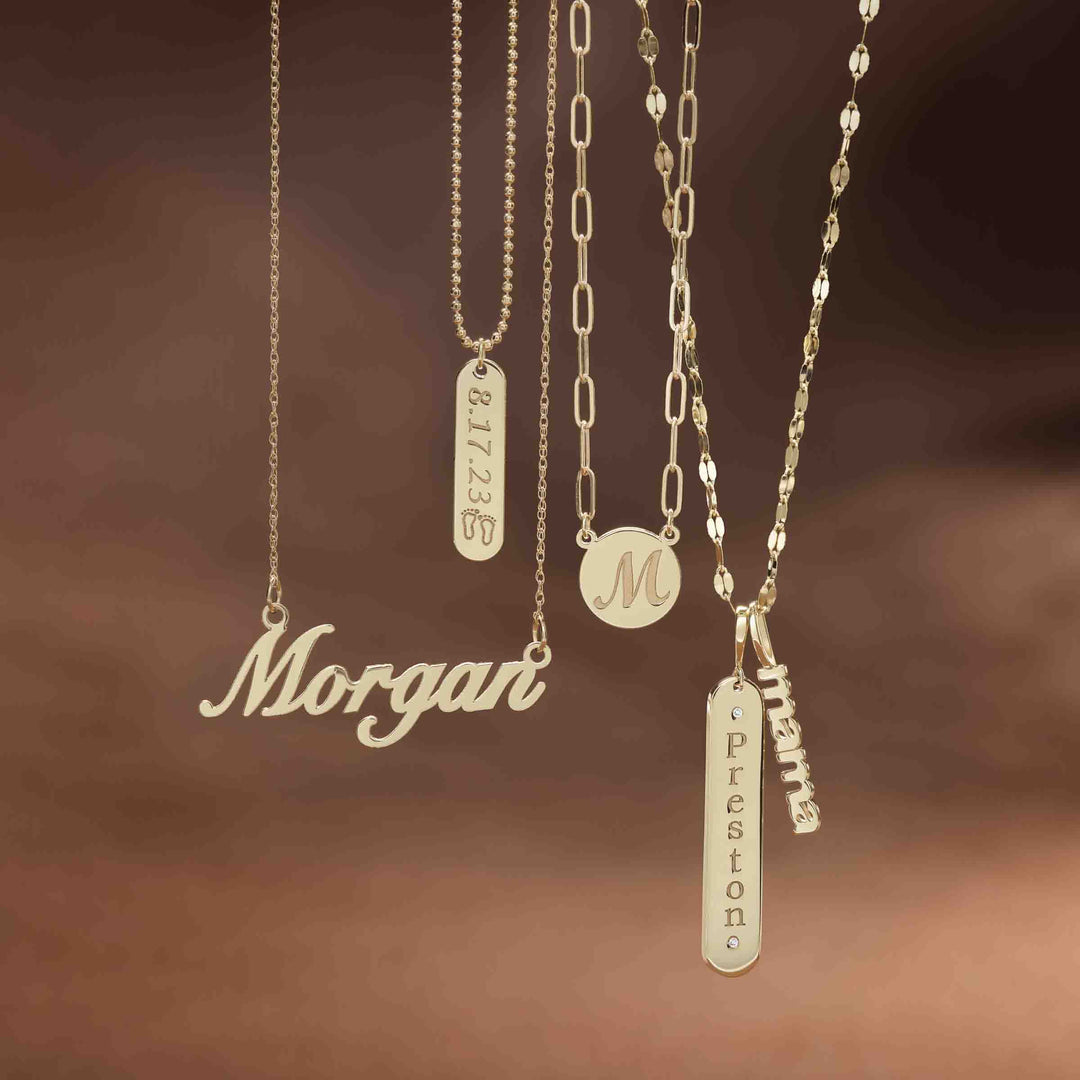 Personalized jewelry to commemorate important people and meaningful moments