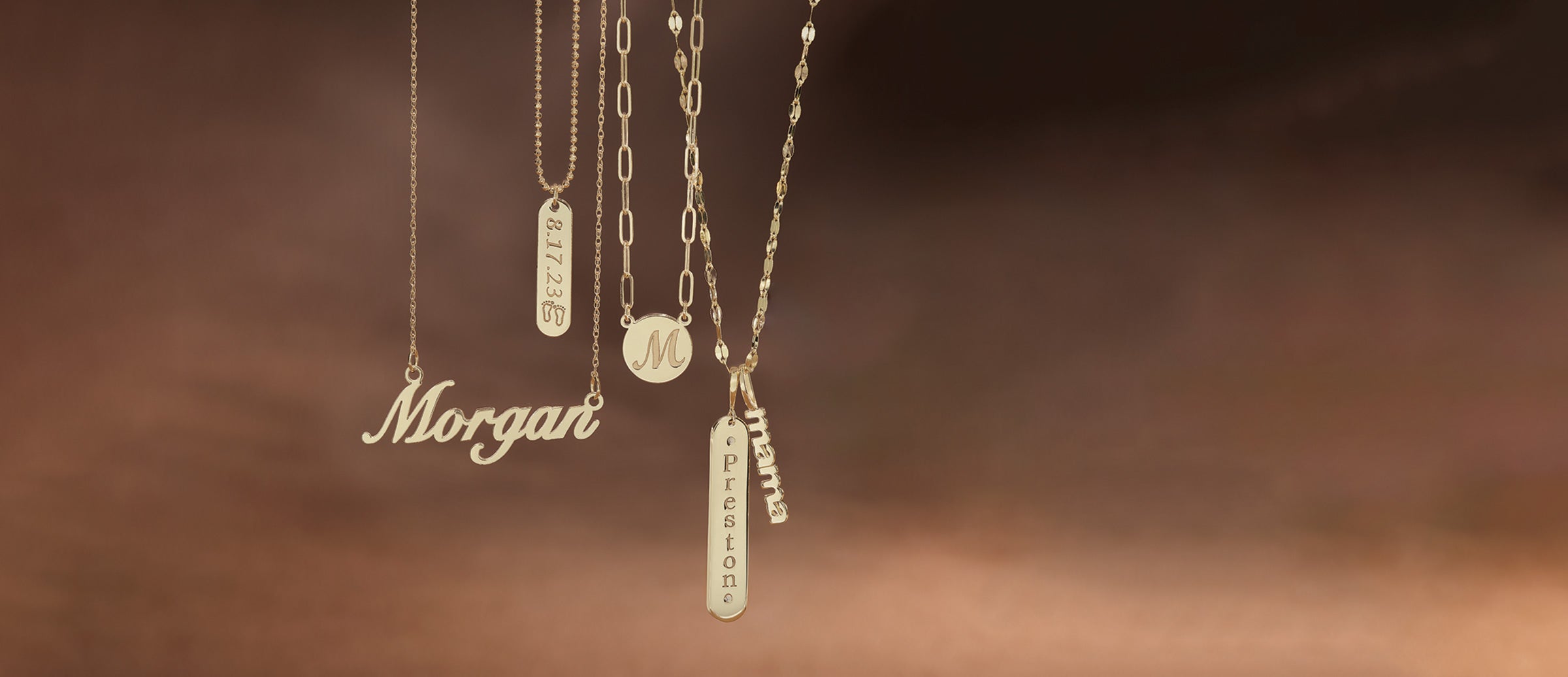 Personalized jewelry to commemorate important people and meaningful moments