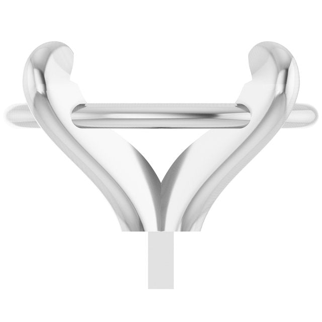 Oval 4 Claw Basket Pre-Notched Peg Setting Blank Finding