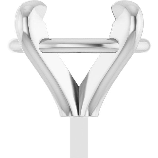 Oval 4 Claw Basket Pre-Notched Peg Setting Blank Finding