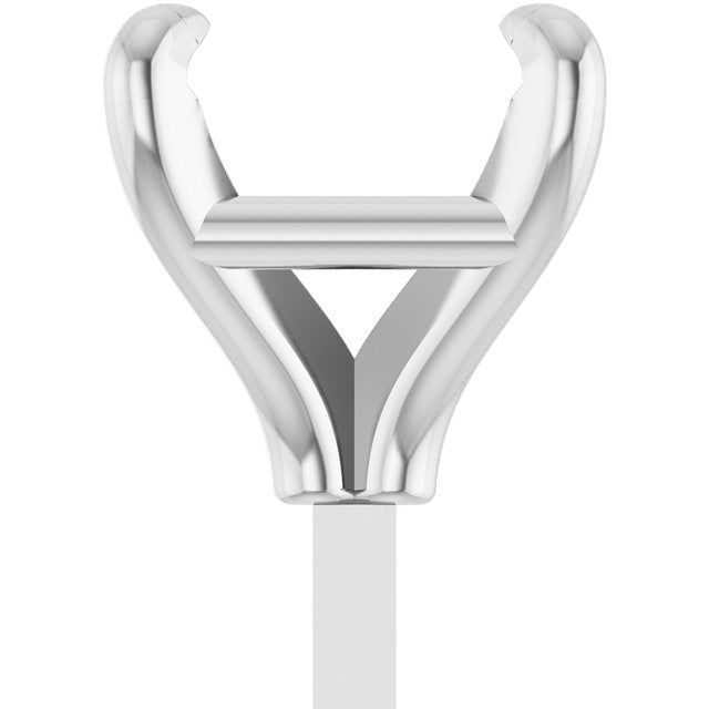 Square 4 Claw Basket Pre-Notched Peg Setting Blank Finding