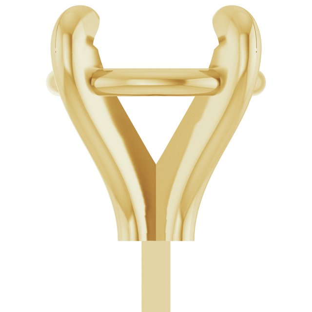 Round 4 Claw Basket Pre-Notched Peg Setting Blank Finding