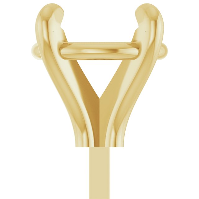 Round 4 Claw Basket Pre-Notched Peg Setting Blank Finding