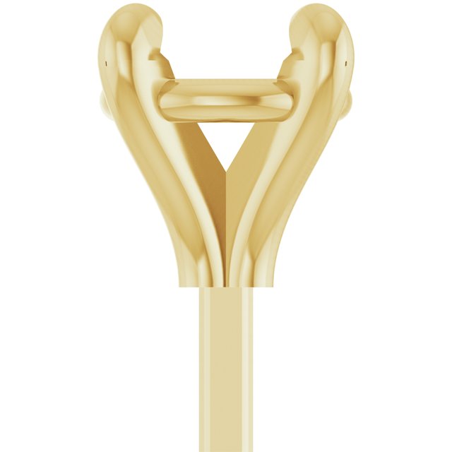 Round 4 Claw Basket Pre-Notched Peg Setting Blank Finding