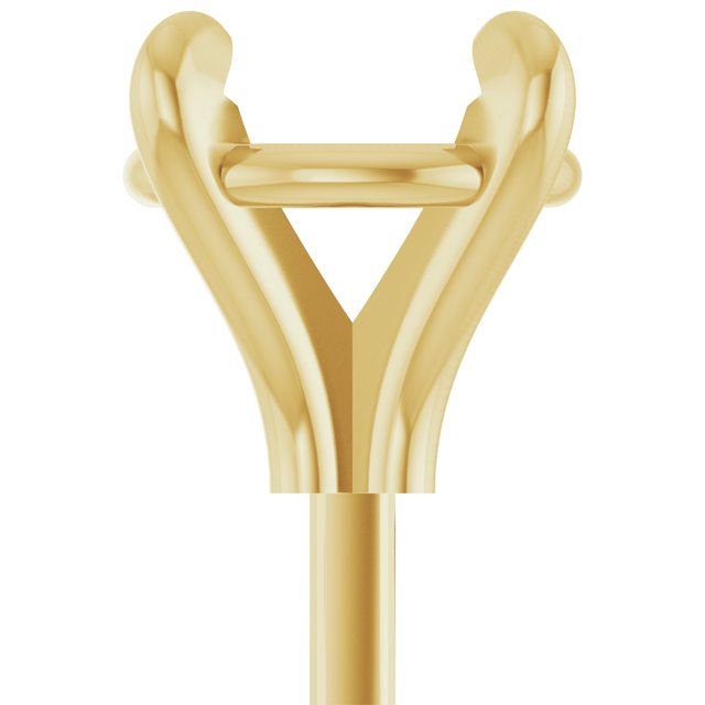 Round 4 Claw Basket Pre-Notched Peg Setting Blank Finding