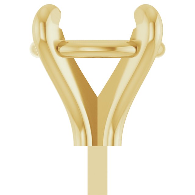 Round 4 Claw Basket Pre-Notched Peg Setting Blank Finding