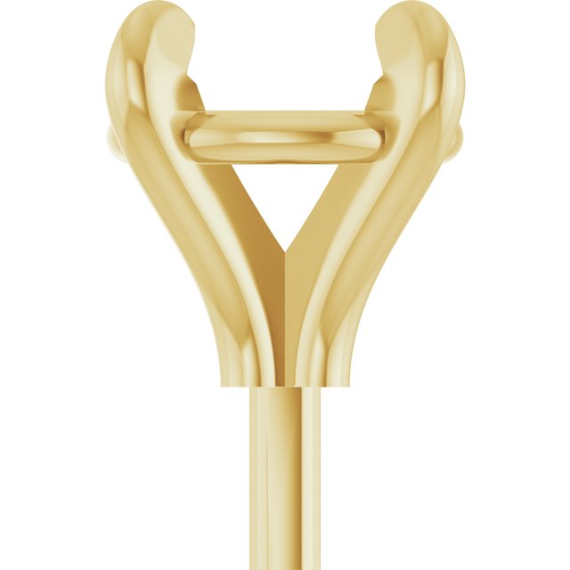 Round 4 Claw Basket Pre-Notched Peg Setting Blank Finding