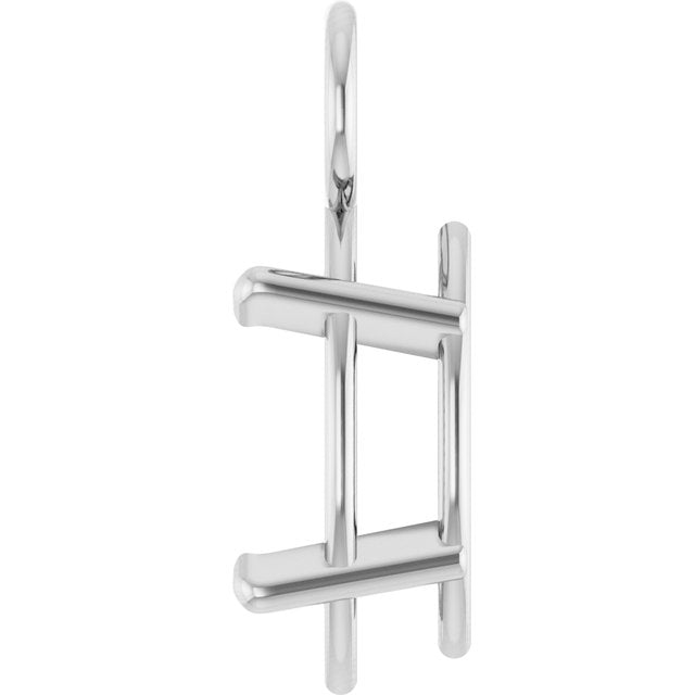 4 Prong Marquise Basket 3mm Jump Ring Dangle Setting Mountings