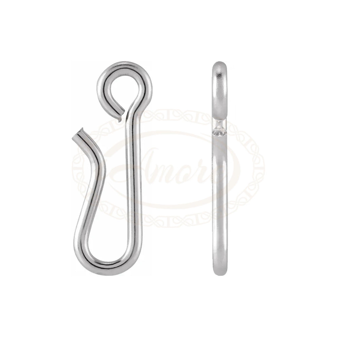 Sterling Silver Hook Clasp