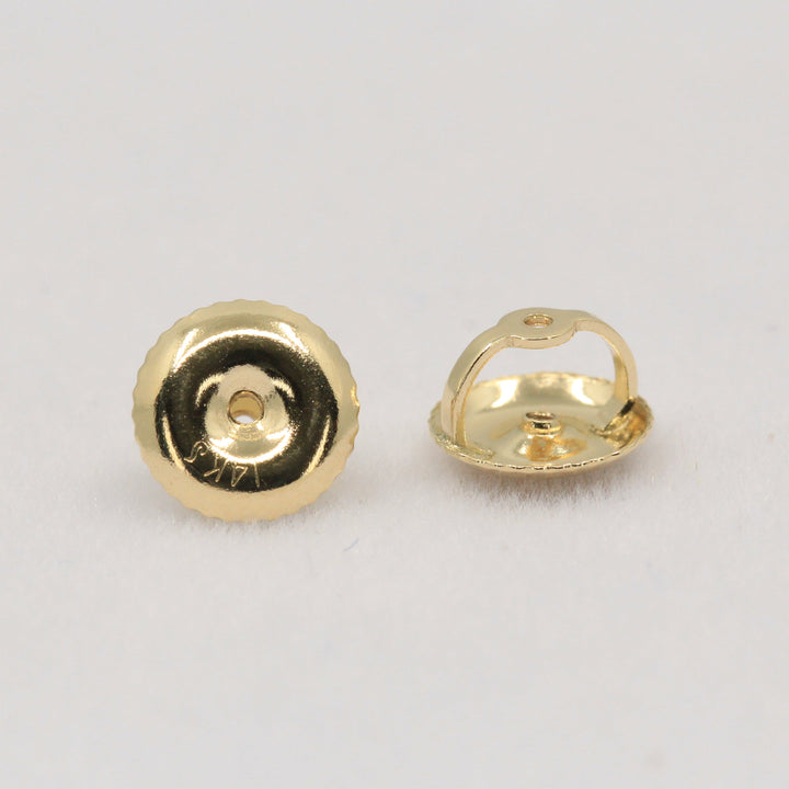 Screw Earring Back with 6.3 mm Pad Fit 0.032" Threaded Post