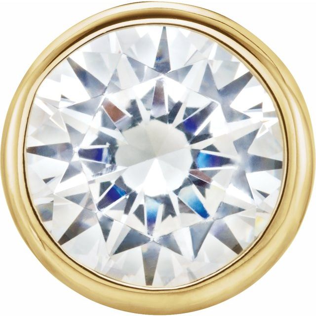 Round Bezel with Bearing Setting Machined Made