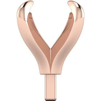 Oval 4 Claw Pre-Notched Peg Setting Blank Finding