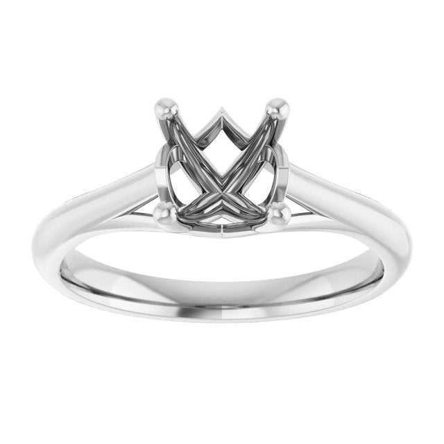 Asscher Ring # style_engagement-ring-mounting