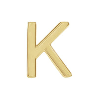Single K Initial Studs Earrings- Mix and Match Earrings