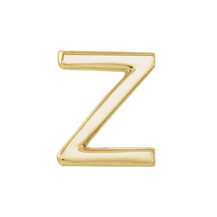 Single Z Initial Studs Earrings- Mix and Match Earrings