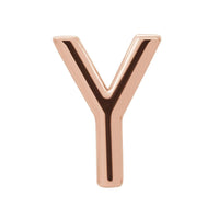 Single Y Initial Studs Earrings- Mix and Match Earrings