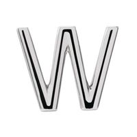 Single W Initial Studs Earrings- Mix and Match Earrings