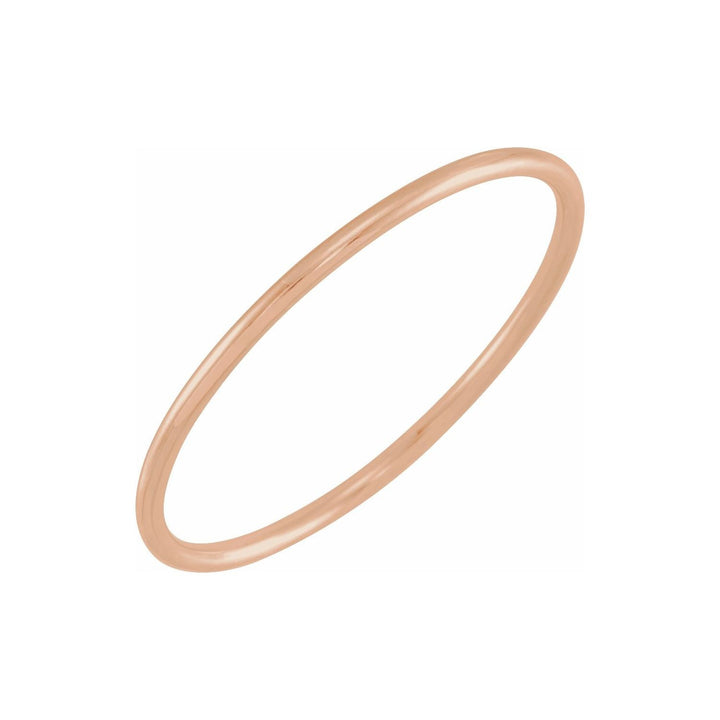 Skinny Knuckle Ring Dainty Stackable Ring Size 3 - 8