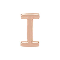 Single I Initial Studs Earrings- Mix and Match Earrings