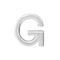 Single G Initial Studs Earrings- Mix and Match Earrings