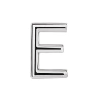 Single E Initial Studs Earrings- Mix and Match Earrings