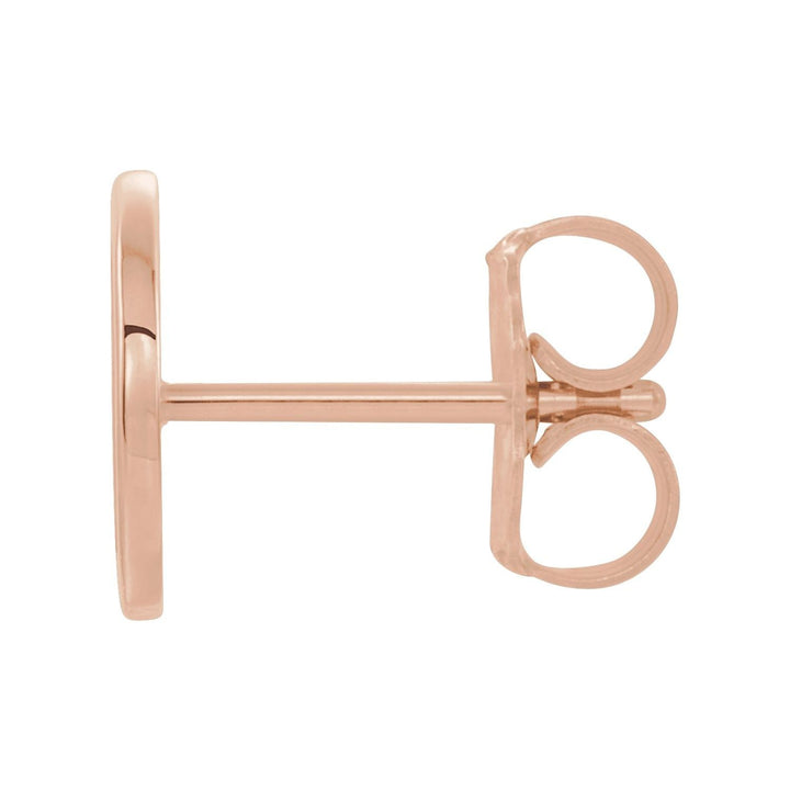 Single D Initial Studs Earrings- Mix and Match Earrings