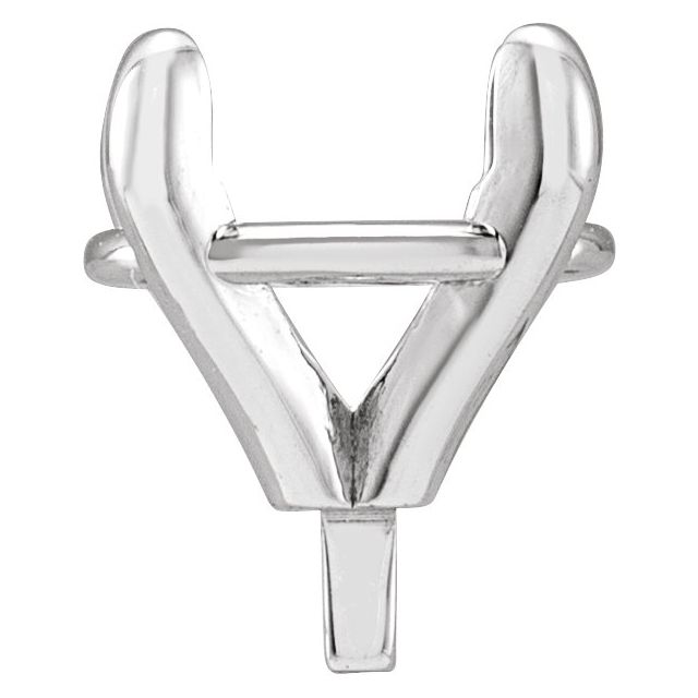 Oval 4 Claw Basket Pre-Notched Peg Setting Blank Finding