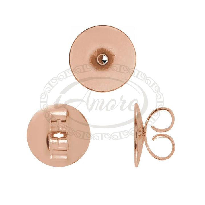 8mm Friction Earring Back Replacement  Earring Clutch Backs Nuts