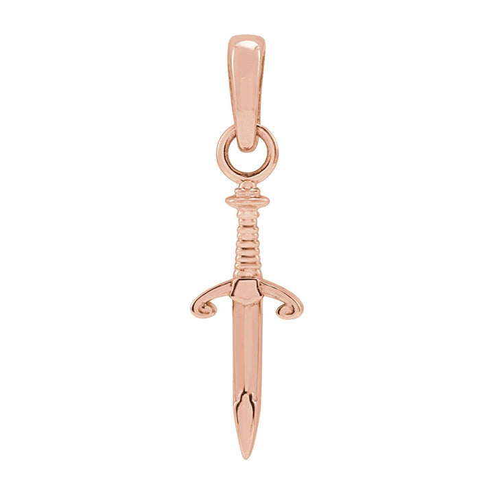 Dainty Sword knife Tiny Dagger Pendant