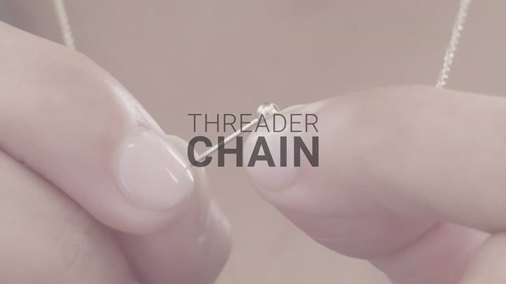 1mm Bead Chain Adjustable Threader Chain